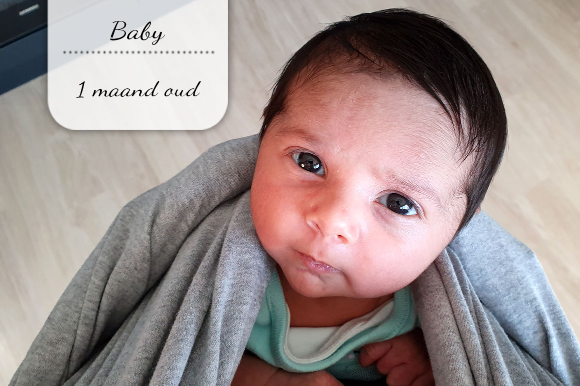 Baby update #16: Een maand oud - Simply
